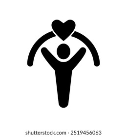 wellness concept line icon. Simple element illustration. wellness concept outline symbol design.