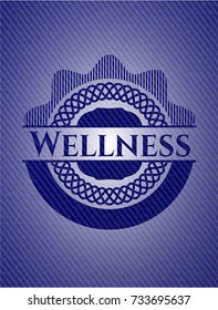 Wellness with denim texture