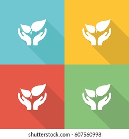 Wellness Flat Icon Concept