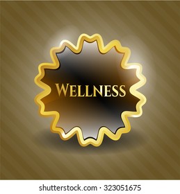 Wellness gold emblem