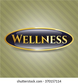 Wellness gold emblem