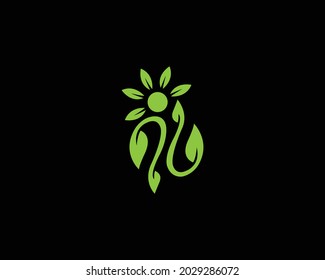 Wellness And Health logo Design vector template.