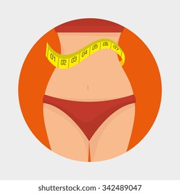 Wellness healthy lifestyle icons graphic design, vector illustration