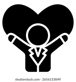 Elemento de icono de bienestar para el diseño