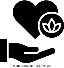 Wellness Icon Glyph Vector Illustration