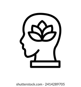 wellness icon or logo design isolated sign symbol vector illustration - high quality line style vector icon suitable for designers, web developers, displays and websites