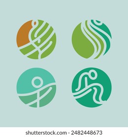 Wellness icon set. Containing massage, yoga, spa, relaxation, health