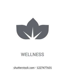 Wellness icon. Trendy Wellness logo concept on white background from Insurance collection. Suitable for use on web apps, mobile apps and print media.