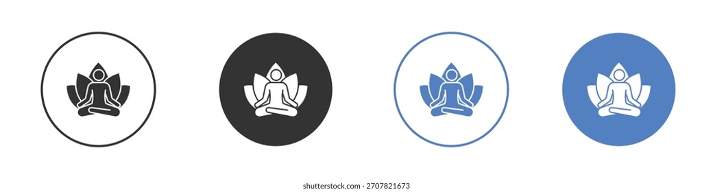 Wellness icon vector art illustration. for mobile concept and web designs