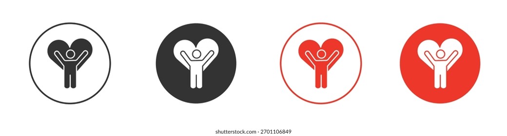 Colección de Vector de icono de bienestar. ilustraciones de Vector de símbolo de stock
