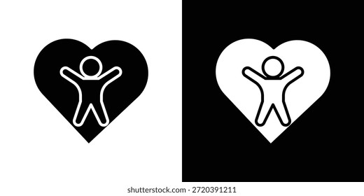 Wellness-Symbol, Vektordesign-Element, Vektor eps 10