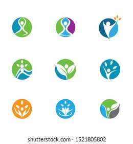Wellness icon vector illustration design