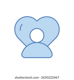 Wellness Icon Icon vector stock illustration