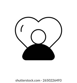 Wellness Icon Icon vector stock illustration