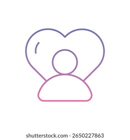 Wellness Icon Icon vector stock illustration