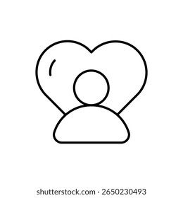 Wellness Icon Icon vector stock illustration