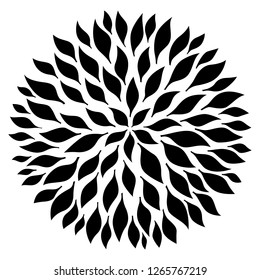 Wellness leaves circular