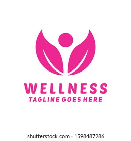 Wellness Logo Design For Company And Business