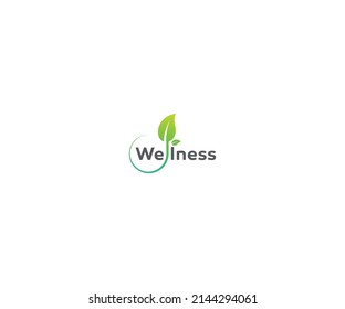 Wellness Logo Design vector Template