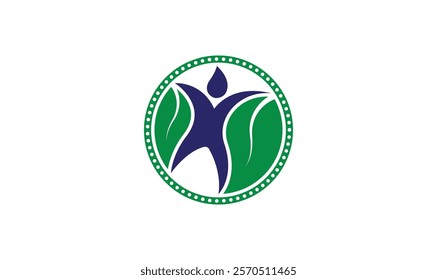 Wellness Logo for Health awareness company