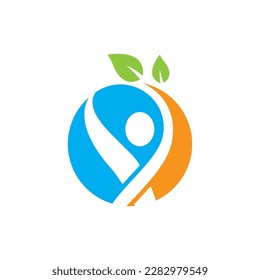 Wellness logo images design illustration