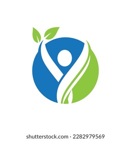 Wellness logo images design illustration