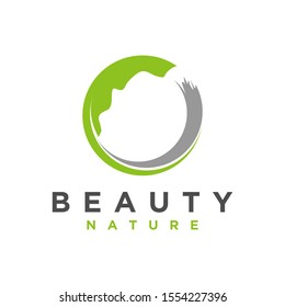 Wellness logo with a simple and clean modern design with elegant line art style for yoga massage or spa and beauty business.