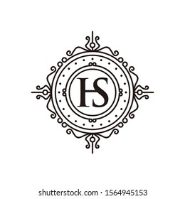 Wellness logo with a simple and clean modern design with elegant line art style for yoga massage or spa and beauty business.