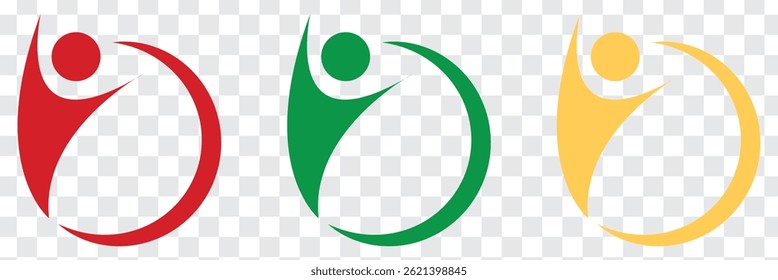 wellness logo vector illustration design
