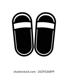 wellness sandals icon solid style