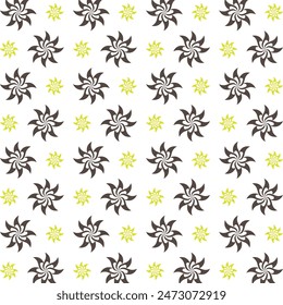 Wellness Sly trendige mehrfarbige Wiederholungsmuster Vektorillustration Hintergrund Design