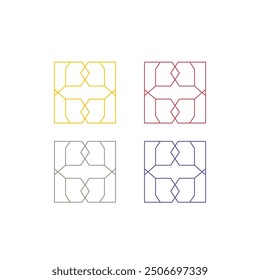 WELLNESS SPA RESORT HOTEL SIGN SYMBOL LOGO VECTOR