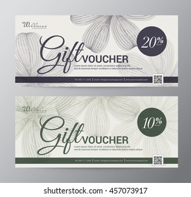 Wellness Spa Yoga Banner Template Flyer Menu Cover, Vector Illustration