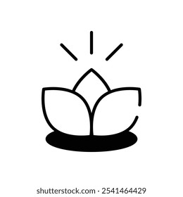 Icono de Vector de bienestar ilustración de stock