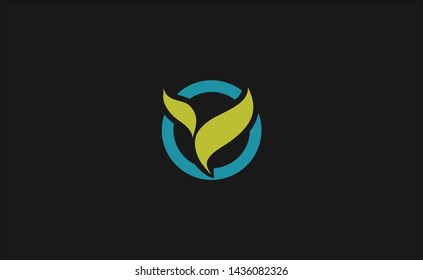 Wellness vector logo design. Abstract stylised  character sign. Healthcare concept symbol.