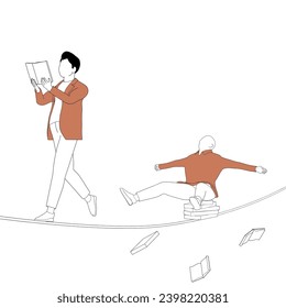 a well-read person will cope with any difficulties