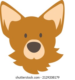 
Welsh Corgi Pembroke vector dog