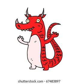 welsh dragon cartoon