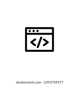 Wep page icon vector illustration