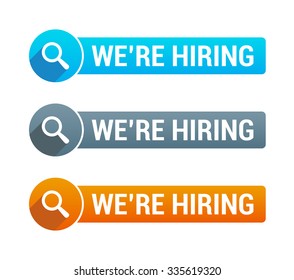 We're Hiring Banner