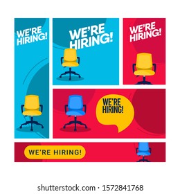 We're hiring design template. Join team our now illustration.