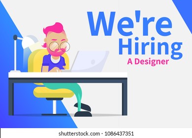 We're hiring a designer ad