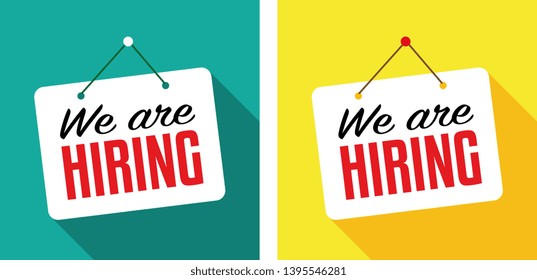 2,956 We're hiring sign Images, Stock Photos & Vectors | Shutterstock