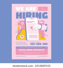 We're hiring Social Media Flyer