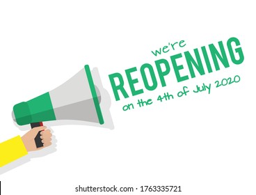 We're REOPENING on the 4th of July 2020- Coronavirus lockdown easing in England