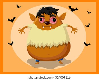 Werewolf cartoon