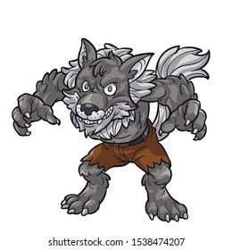 Werewolf Cartoon Images, Stock Photos & Vectors | Shutterstock