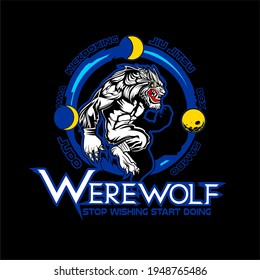 Werewolf Fighter Mixed Martial Arts