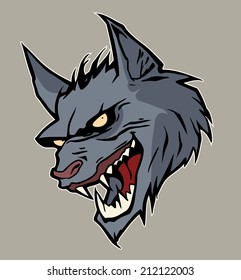 Werewolf Halloween character