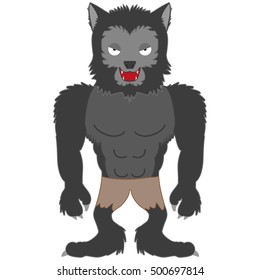 Werewolf Halloween Character